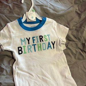 My First Birthday Bodysuit